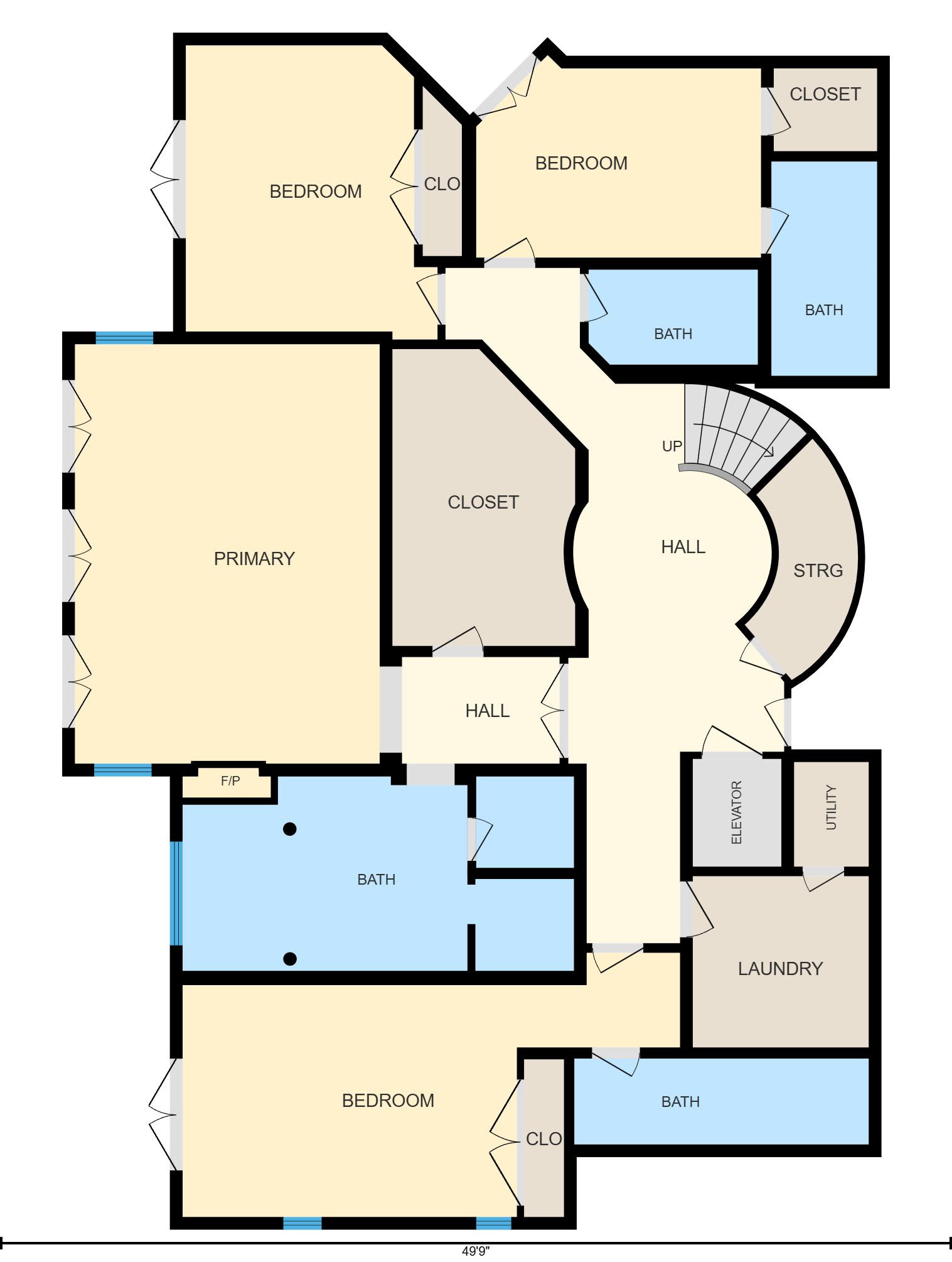 Level One floor plan